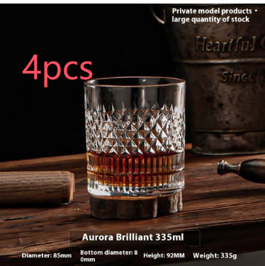 Whiskey Shot Crystal Beer Glass