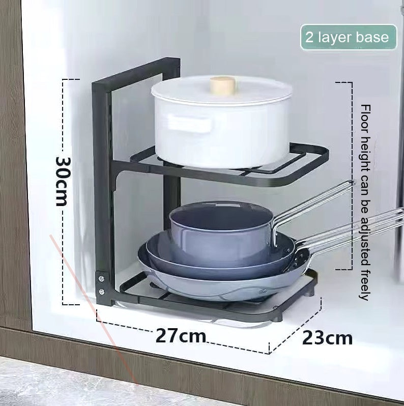 Pot Storage Kitchen Rack