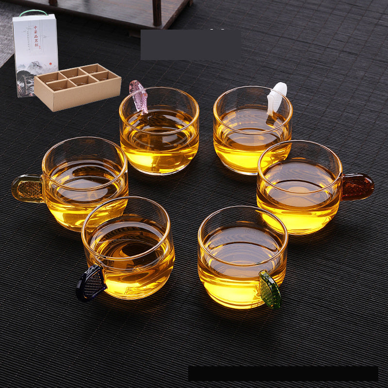 Borosilicate Heat-Resistant Glass Tea Cup
