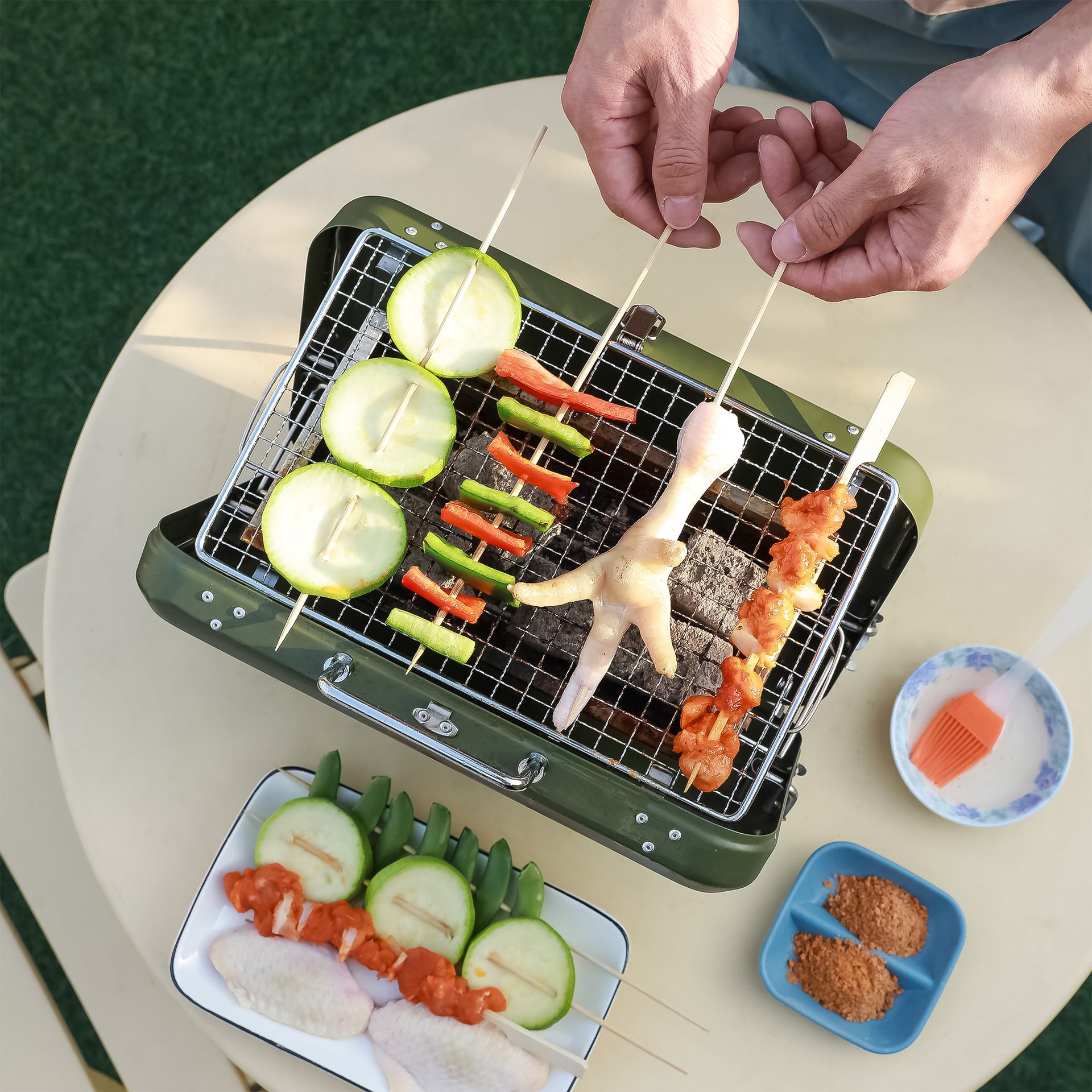 Portable Charcoal Outdoor Grill