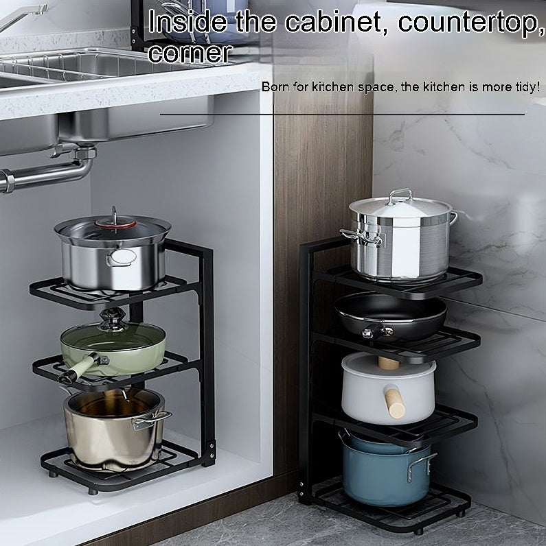 Pot Storage Kitchen Rack