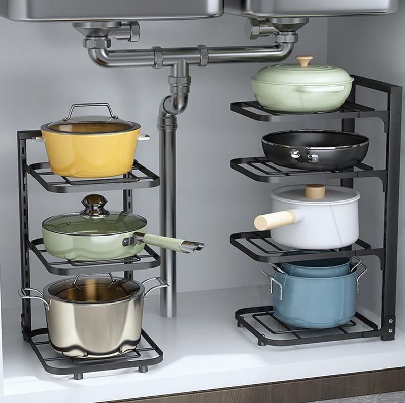 Pot Storage Kitchen Rack