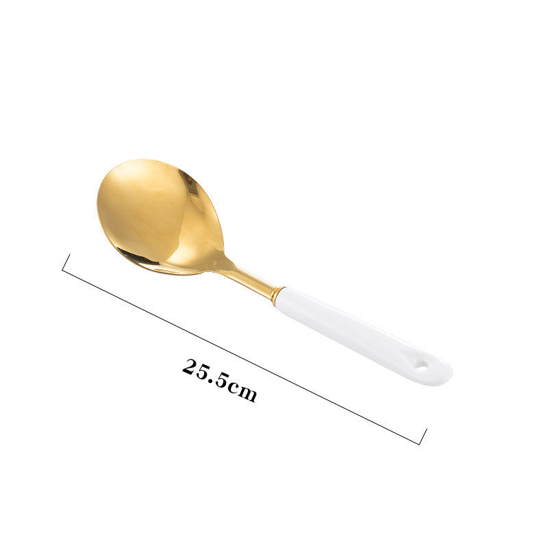 Nordic Kitchen Utensils Spatula Ceramic Handle