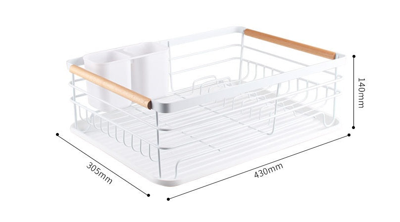 Kitchen Household Countertop Dish Storage Rack